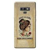 Just A Girl - Book Phone Case