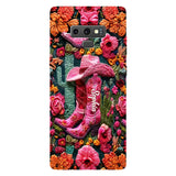 Pink Cowgirl - Personalized Country Girl Full Print Phone Case