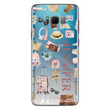 Just A Girl Who Loves Traveling - Personalized Travelling Clear Phone Case