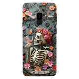 My Last Flying F*ck - Personalized Skull Full Print Phone Case