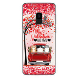 My Valentine Has Paws - Personalized Cat Phone Case