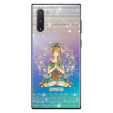 Let That S Go - Personalized Yoga Clear Phone Case