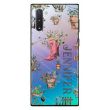 Lovely Gardening Items - Personalized Gardening Clear Phone Case