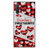 Grandma's Sweethearts - Personalized Valentine Grandma Phone Case