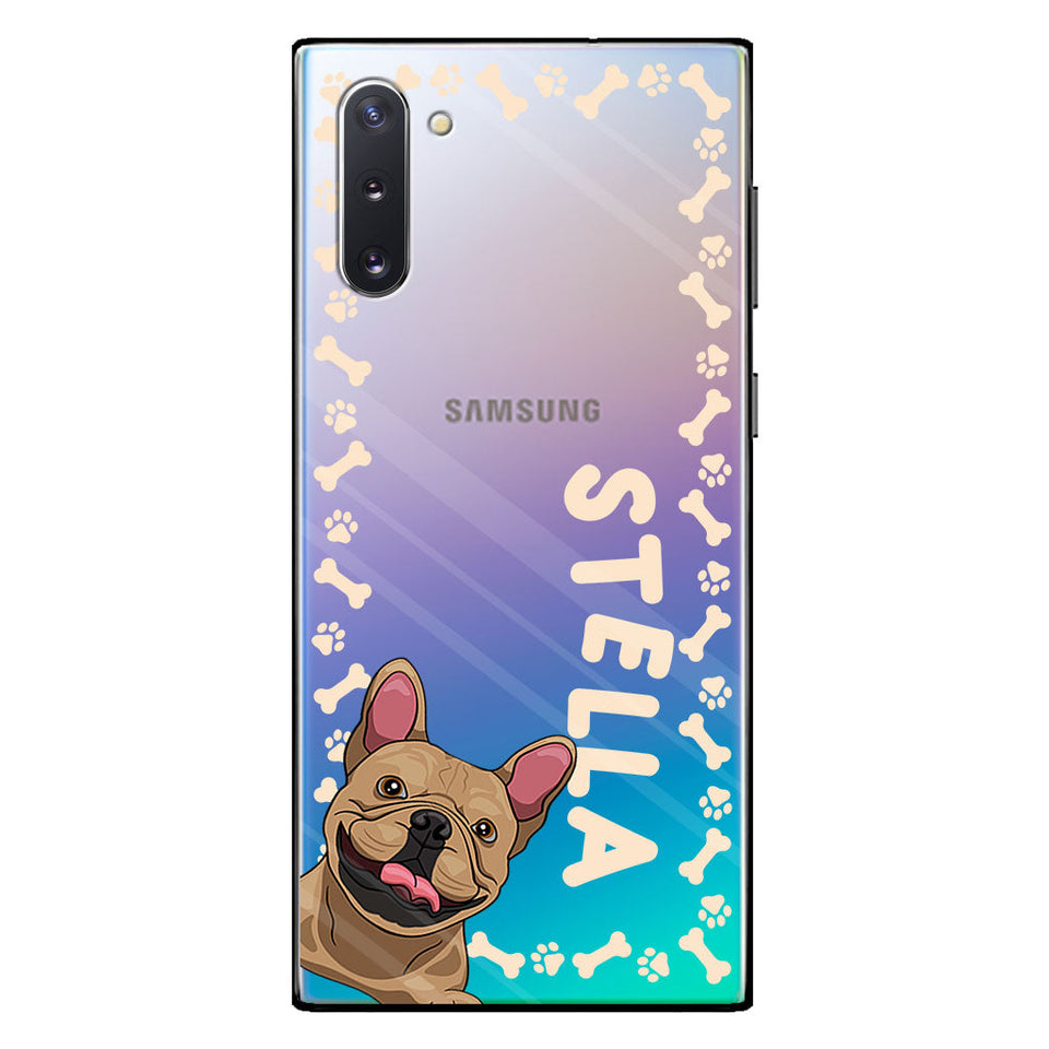 Life Is Better With Pets - Personalized Dog Clear Phone Case