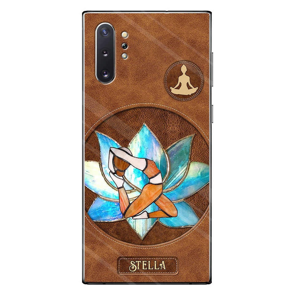 Namaste - Personalized Yoga Phone Case