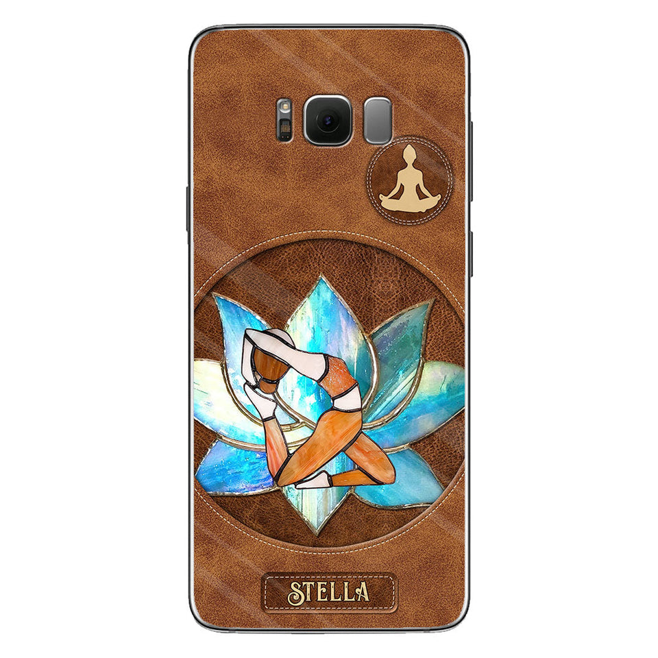 Namaste - Personalized Yoga Phone Case