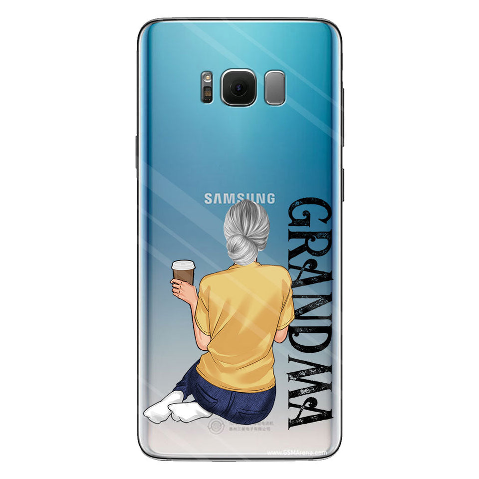 Best Nana Ever - Personalized Grandma Clear Phone Case