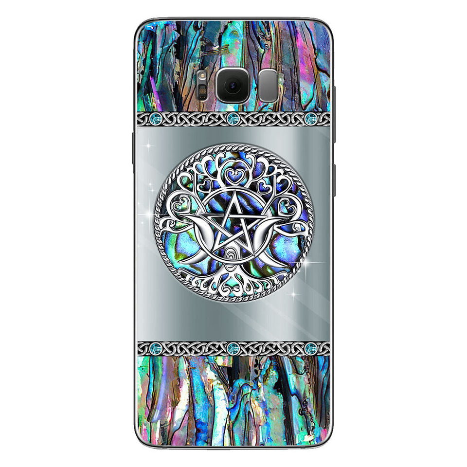 Mystery Spirit Triple Moon - Witch Personalized 3D Pattern Print Phone Case