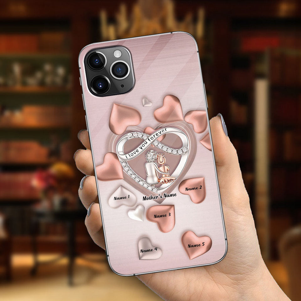 Enternal Love Mom - Personalized Mother's Day Phone Case