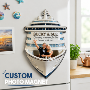 Cruise Memory - Personalized Cruising Magnet