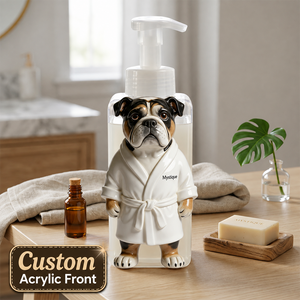 Luxury Pet Spa - Personalized Dog Soap Dispenser