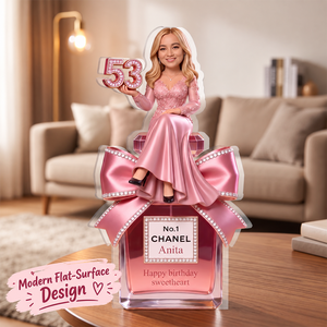 Custom Any Photo - Personalized Birthday Custom Shaped Acrylic Plaque