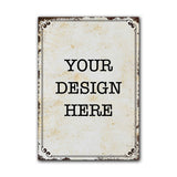 YourDesign Rectangle Metal Sign