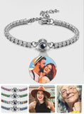 Personalized Diamonds Photo Projection Charm