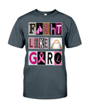 Fight Like A Girl - Breast Cancer Awareness T-shirt and Hoodie 0822