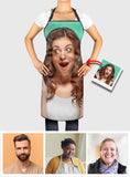 Any Photo - Personalized No Pocket Apron