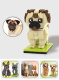 Dog Cat Lovers - Personalized Dog Cat Photos Brick Figures