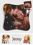Custom Photo Clock - Personalized Birthday Clock