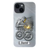 Strong Ones Become Welder - Personalized Welder Full Print Phone Case