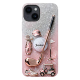 Love Golf - Personalized Golf Full Print Phone Case