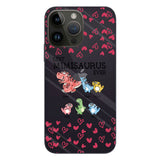 Best Mimisaurus Ever - Gift for grandma, grandpa, dad, mom, aunt, uncle - Personalized Clear Phone Case