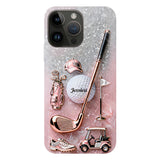 Love Golf - Personalized Golf Full Print Phone Case