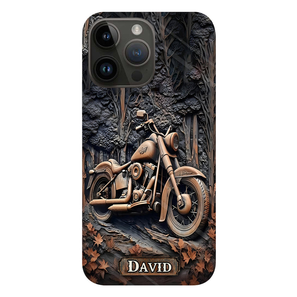 Time To Ride - Personalized Biker Full Print Phone Case