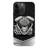 Best Dad Ever - Personalized Biker Full Print Phone Case