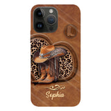 Cowgirl Boots - Personalized Cowgirl Full Print Phone Case