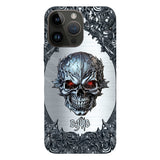 Cool Skull - Personalized Skull Full Print Phone Case