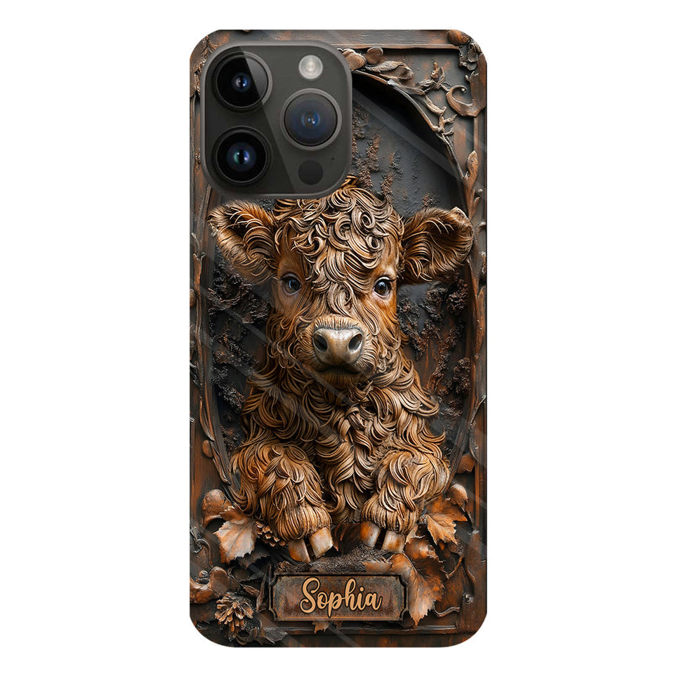 Baby Cow - Personalized Full Print Phone Case