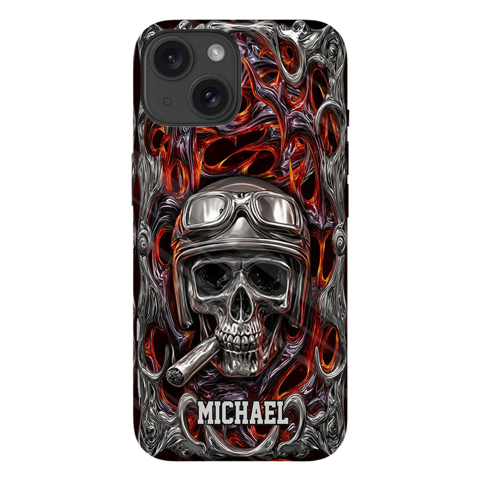 Ride Or Die - Personalized Biker Full Print Phone Case