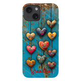 Grandma's Mom's Sweethearts - Personalized Grandma Full Print Phone Case