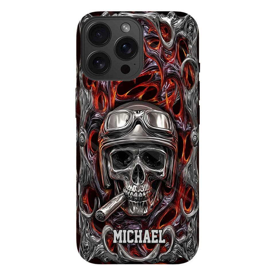 Ride Or Die - Personalized Biker Full Print Phone Case