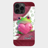 Love Frog - Personalized Frog Full Print Phone Case