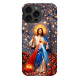 Sacred Heart of Jesus - Personalized Christian Full Print Phone Case