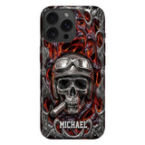 Ride Or Die - Personalized Biker Full Print Phone Case