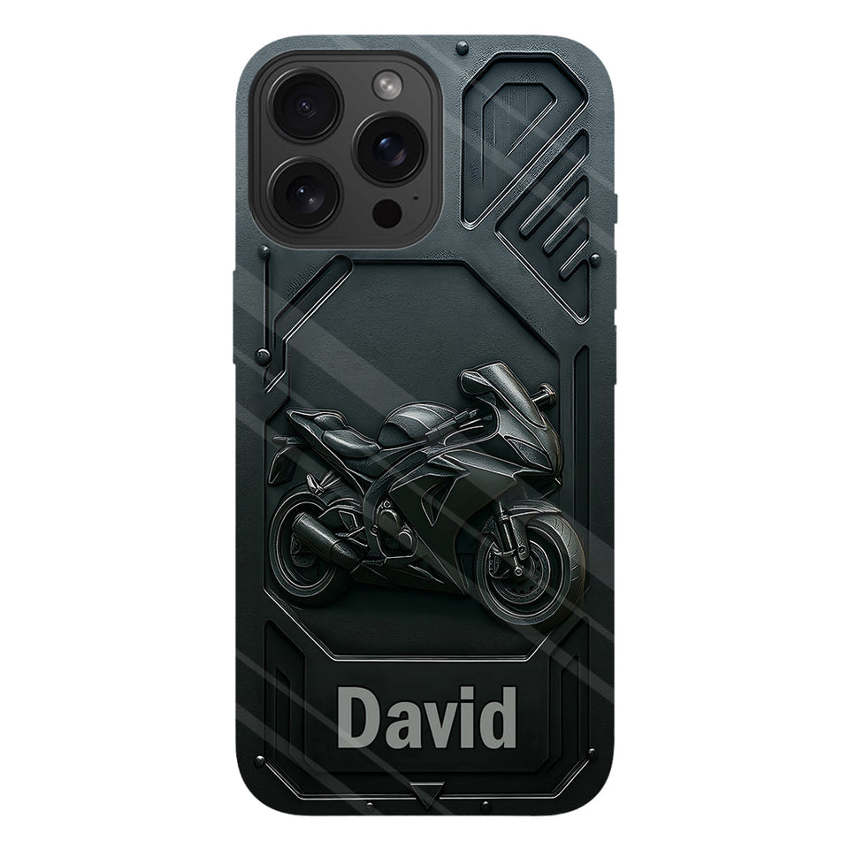 Cool Cruiser / Sportbike - Personalized Biker Full Print Phone Case