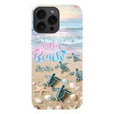 Salty Lil Beach - Personalized Sea Lover Full Print Phone Case
