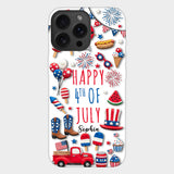 Happy 4th Of July - Personalized Independence Day/ 4th of July Full Print Phone Case