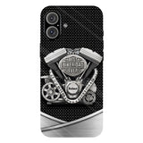 Best Dad Ever - Personalized Biker Full Print Phone Case