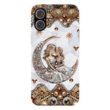 I Love You To The Moon And Back - Personalized Mother Full Print Phone Case