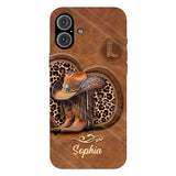 Cowgirl Boots - Personalized Cowgirl Full Print Phone Case