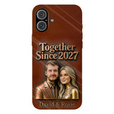 Together Since Custom Any Photo - Personalized Couple Full Print Phone Case