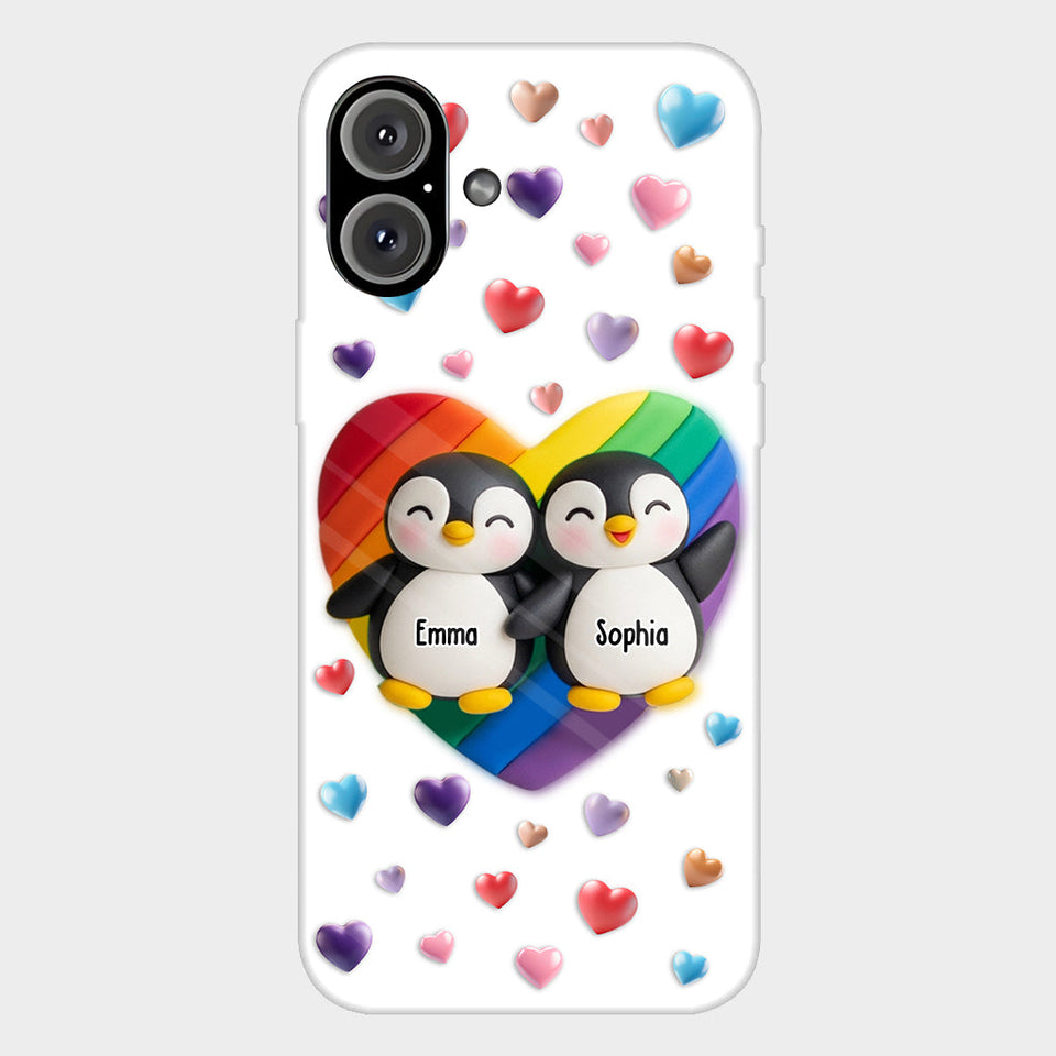 Love Is Love - Personalized LGBT Support Full Print Phone Case
