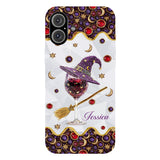 Wine Witch - Personalized Witch Full Print Phone Case