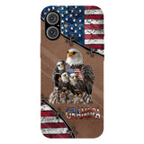Strong Papa - Personalized Father Full Print Phone Case