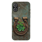 Vintage Irish Harp - Personalized Horse Full Print Phone Case