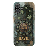 It's Always 420 - Personalized Weed Full Print Phone Case